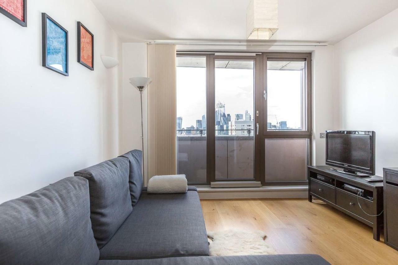 Modern 1 Bedroom Apartment In E1 With Great Views Londýn Exteriér fotografie